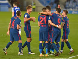 Последние твиты от real sociedad fútbol (@realsociedad). Atletico Madrid Sink Real Sociedad To Move Clear At Top Of La Liga Football News Times Of India