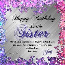 Maybe you would like to learn more about one of these? Alles Gute Zum Geburtstag Kleine Schwester Vorlage Postermywall