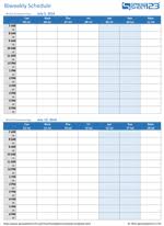 Free printable weekly calendar templates 2020 for microsoft word (.docx). Free Planners And Schedules For Excel