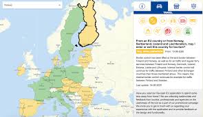 As of today, the border closure is expected to be officially extended this week until june 21. Where Can You Travel In Europe Eu Launches New Website To Help Tourists The Local