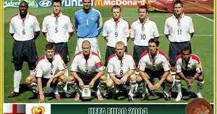 England Team Group At Euro 2004 European Football Championship Uefa European Football Championship European Football