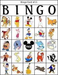 Robbygurl S Creations Disney Bingo Disney Activities Disney Bingo Disney Party Games