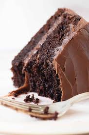 Vanilla custard cake filling or pastry cream fillingveena azmanov. Double Chocolate Layer Cake Vintage Kitchen