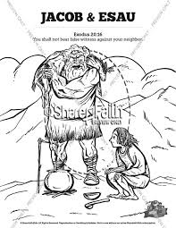February 26, 2021 coloring4freebible coloring sheets, other. Story Of Jacob And Esau Bible Coloring Pages Sharefaith Kids