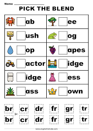 The wish fish add to my workbooks (3) download file pdf embed in my website or blog add to google classroom Beginning Consonant Blends And Digraphs Worksheets