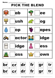 Bl (like blue and blow), cl (like class and clap), fl (like fly and flag), gl (like glue and glass), pl (like plan and plus), and sl (like sled and slow). Beginning Consonant Blends And Digraphs Worksheets