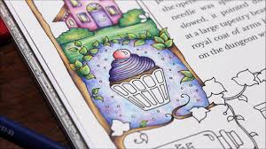 Coloring book for creative adults, which is available in digital or print format. Ivy And The Inky Butterfly Coloring Tutorials Coloring Queen