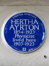 Angielski inżynier, matematyk i wynalazca. Hertha Ayrton Wikipedia