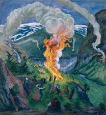Juni kan være en hyggelig tradition, hvis du følger en række regler og gode sankthansbål. Midsummer Fire Sankthansbal Astrup Nikolai O Vaering