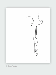 L E L I A L A R T In 2020 Couple Art Line Art Drawings Love Illustration