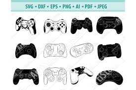 Game controller can be used with cricut and silhouette cameo cutting machines, as well as other cutting machines that can read formats that are included in the listing. Game Controller Svg Joystick Svg Playstation Dxf Png Eps 428686 Svgs Design Bundles