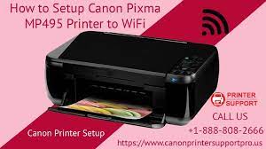An ideal printer for your small business also needs to keep its footprints and cost. How To Setup Canon Pixma Mp495 Printer To Wifi Printer Setup Printer Wifi Printer