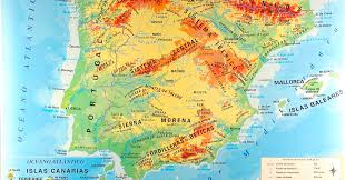 Descubre todo lo que necesitas saber para visitar la alcarria. Blog De 5Âºb De Primaria Para Practicar El Mapa Fisico De Espana