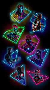 Iphone7papers com iphone7 wallpaper be75 hero avengers black. Neon Black Panther Wallpapers Wallpaper Cave