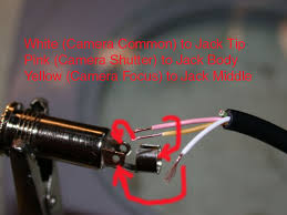 A bare wire, a clear coated wire, red coated, and yellow coated. Stuff Making An Extendable Remote Release For The Canon20d