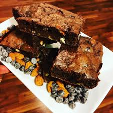 Protein Brownie 2 Medium Bananas 1 2 Cup Organic Peanut Butter 1 4 Cup Cocoa Powder 2 Scoops Whey Pr Chocolate Treats Protein Brownies Organic Peanut Butter