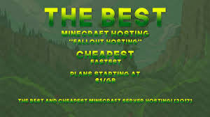 Being past and current server owners we understand how much quality and quick support are appreciated, so you can be rest assured you will be taken care of quickly. The Best And Cheapest Minecraft Server Hosting 2017 Youtube