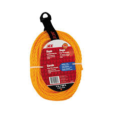 حبل بولي مجدول 1 4 بوصة 100 قدم Ace العلامات التجارية Saco Store
