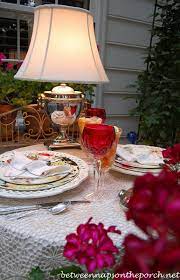 Add modern farmhouse style to your home with the. Romantic Table Setting For Two Between Naps On The Porch