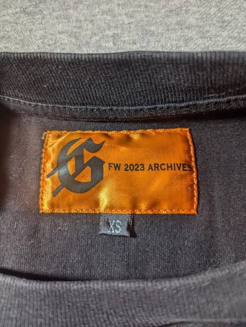 l/c on this godspeed shirt. couldn't find anywhere showing replicas or if they make them but want to be sure. thank you so much! : r/legitcheck