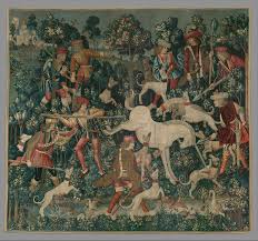 Tapestry is a form of textile art. The Unicorn Defends Himself From The Unicorn Tapestries French Cartoon South Netherlandish Woven The Metropolitan Museum Of Art