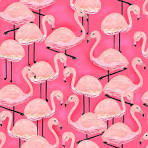 Wallink Pink Flamingo Wallpaper Peel and Stick Removable ...