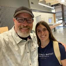 Mr. Majewski visited the engineering department at Cal Baptist University  today and ran into two Linfield alums- Faith Stamper (2024) & Riley Bhatti  (2025)!