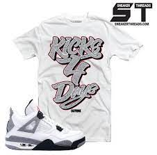 Jordan Retro 4 Sneaker Match Shirts Teal Oreo Laser Sneaker Threads Sneaker Match Tees Shirts Stor Sneaker Match Tees Sneaker Match Tee Shirt Stores