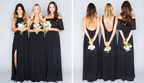 Show Me Your Mumu Black Bridesmaid Dresses Bridesmaid Bridesmaid Gown