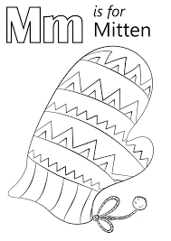 38+ mitten coloring pages for printing and coloring. Mitten Letter M Coloring Page Free Printable Coloring Pages For Kids