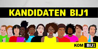 Waarin onze scholen, zorginstellingen en de belastingdienst geen onderscheid maken op basis van gender, etniciteit, seksuele voorkeur, religie of anderszins. Kandidaten Bij1 Een Historische Lijst
