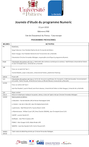 Les nations unies célèbrent des journées, semaines, années et décennies sur des thèmes particuliers. Invitation Journee D Etude Du Programme Cper Numeric Magelis