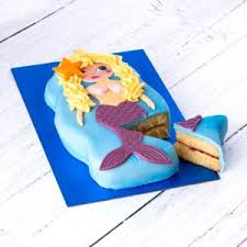 Order online with a minimum of 7 days notice and collect your cake in store or have it delivered with your groceries. Asda Mia The Mermaid Celebration Cake Asda Groceries Online Food Shopping Grocery Celebration Cakes