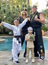 Karate Kid Family Costume Grease Costumes For Kids Karate Kid Costume Cool Halloween Costumes