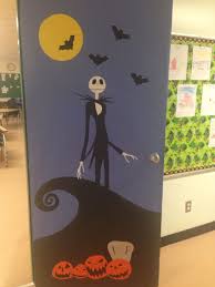 Jack Skellington Halloween Door Halloween Door Decorations Classroom Halloween Classroom Decorations Halloween Classroom