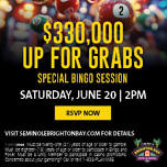 SPECIAL BINGO SESSION