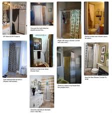 Deciding between a glass shower door or sticking to a traditional plastic curtain for your new bathroom design isn't an easy choice. Hiding Your Old Shower Doors Behind A Shower Curtain