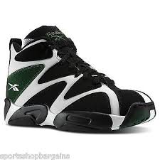 Black And Green Basketball Shoes Mens Reebok Kamikaze I Mid Basketball Shoes Trainers Black Uk Size 9 10 V60362 View More On The Link Http Www Ze Reebok Kamikaze Reebok Sneakers Fashion