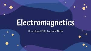 Can you find v if you know f , and vice versa, and how? Pdf Electromagnetism Lecture Notes University Of Cambridge Lecture Electromagnet Lectures Notes