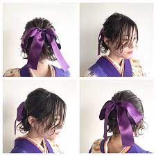 前撮り 卒業式 成人式にも 着物にお似合い おしゃれで可愛い和風ヘアスタイル myreco マイリコ 成人式 ヘアスタイル ショート 袴 卒業式 ヘアスタイル ショート 成人式 ヘアスタイル