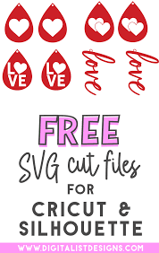 Download Free Valentine Earrings Svg Bundle Digitalistdesigns Valentine Svg Files Free Valentine Svg Files Cricut Free
