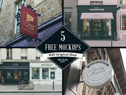 Signs Facades Freebies Fachadas De Lojas Free Fachada