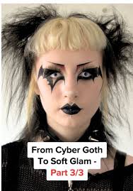 Transforming from Cybergoth to Soft Glam