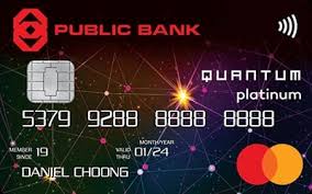 Make your way to public bank branches or any atms nearby to withdraw some cash from your visa signature credit card at a small fee. Public Bank Quantum Mastercard Online Shopping Cashback