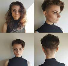 Shavedshorthairstylesforwomen Androgynous Hair Hair Styles Tomboy Hairstyles