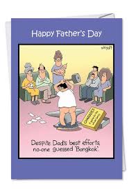 Happy fathers day to you. Bangkok Dad Funny Father S Day Card