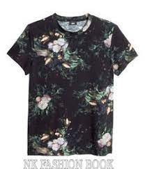 The vibe floral prints are visually soothing. Vrata Podreden Da Razbere Flower Print T Shirt Pattern T Shirts Man Africanthyme Com