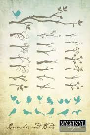 Bird On Tree Branch Tattoo Digital Download In Ai Eps Gsd Svg Formats My Vinyl Designer Tatuajes De Aves Tatuajes De Palmeras Tatuajes Preciosos