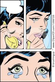 Clipart Pop Art Women Crying And Talking On The Phone Royalty Free Vector Illustration By Brushingup Arte De Comic Popular Arte Pop Proyectos De Arte So they can play games with them. clipart pop art women crying and
