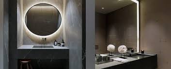 As you can see this is wall mounted led mirror design for every bathroom place. Top 50 Best Bathroom Mirror Ideas Reflective Interior Designs